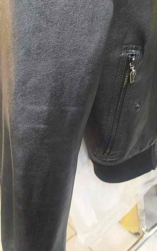 Кожаная куртка после