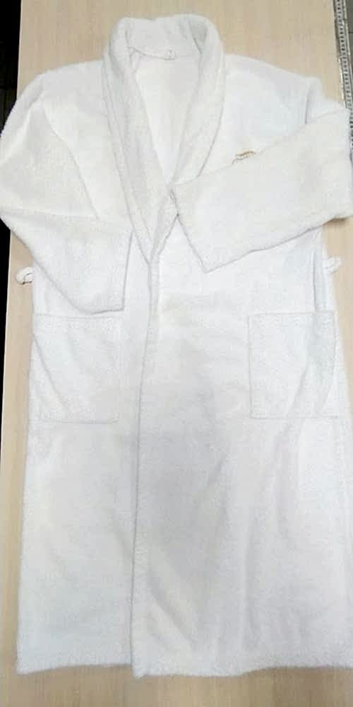 Халат белый после